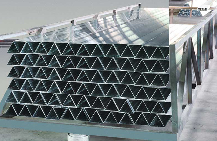 材質(zhì)6063三棱柱鋁合金型材